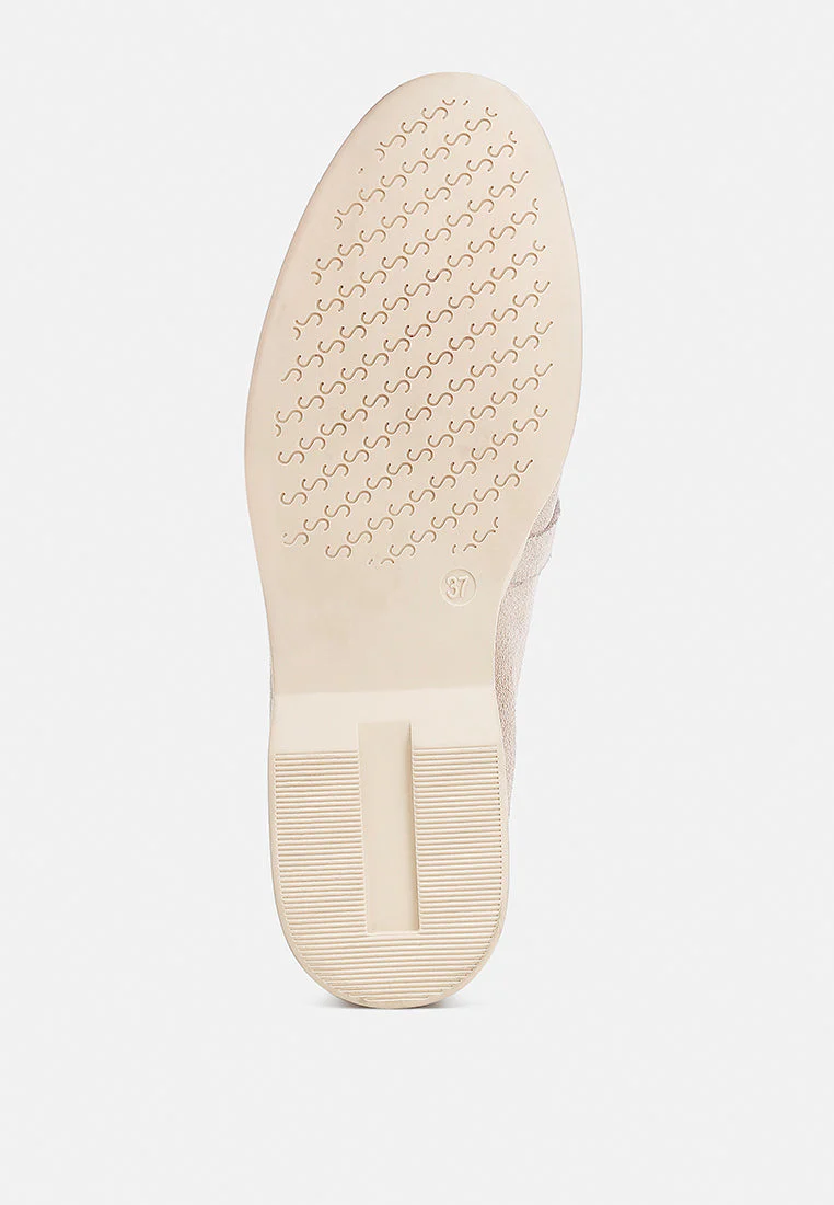 Nautica Genuine Suede Knot Detailed Loafers - Image 6