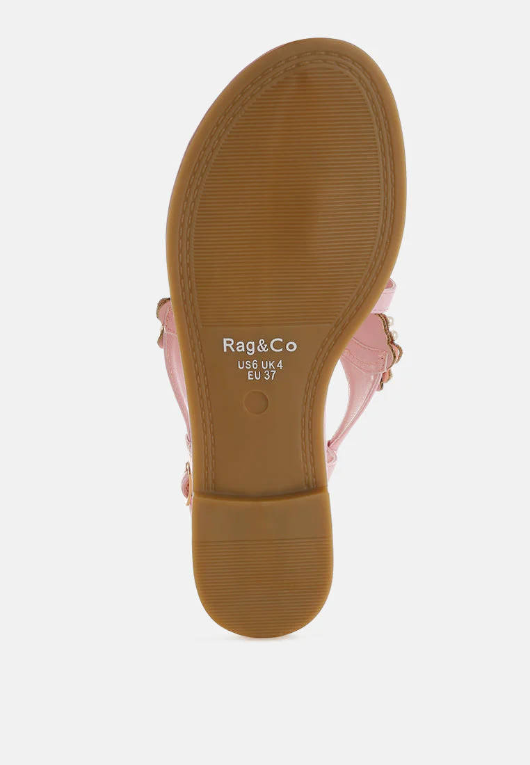 Nayasa Pn Buckle Pearls Flats - Image 12