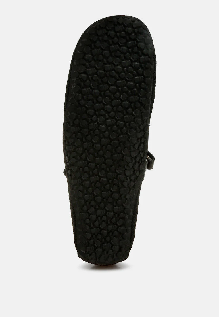 Nordeux Velcro Strap Mary Jane Ballerinas - Image 18