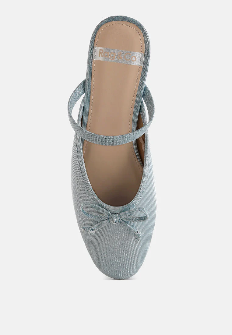 Opalia Glitter Ballet Mules - Image 16