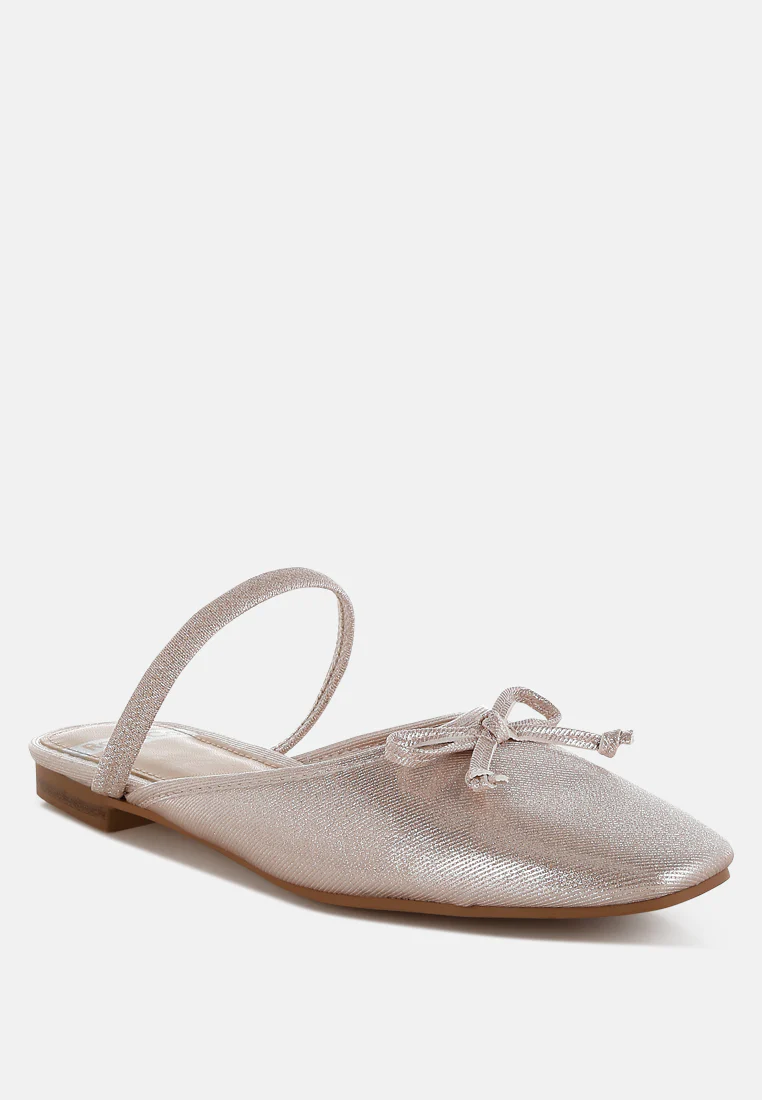 Opalia Glitter Ballet Mules - Image 3