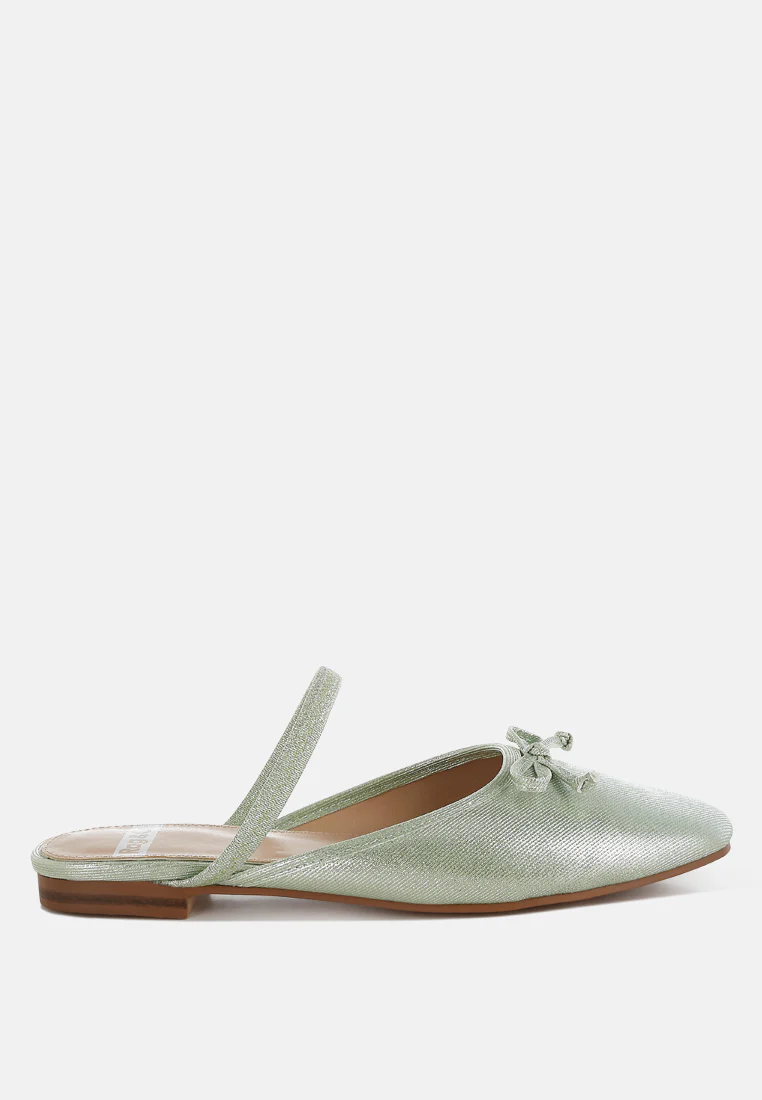 Opalia Glitter Ballet Mules - Image 7