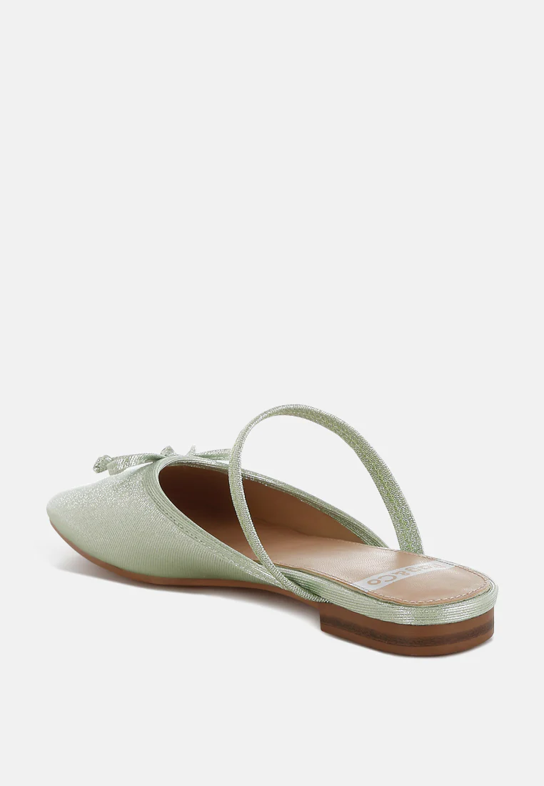 Opalia Glitter Ballet Mules - Image 9