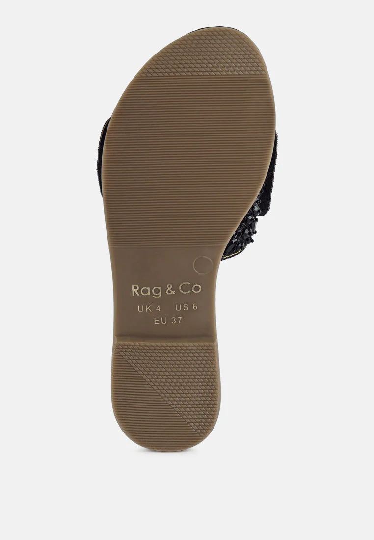 Pipa Big Bow Beaded Flats - Image 16