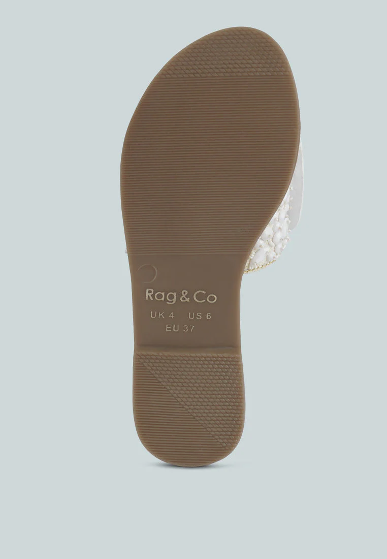 Pipa Big Bow Beaded Flats - Image 5