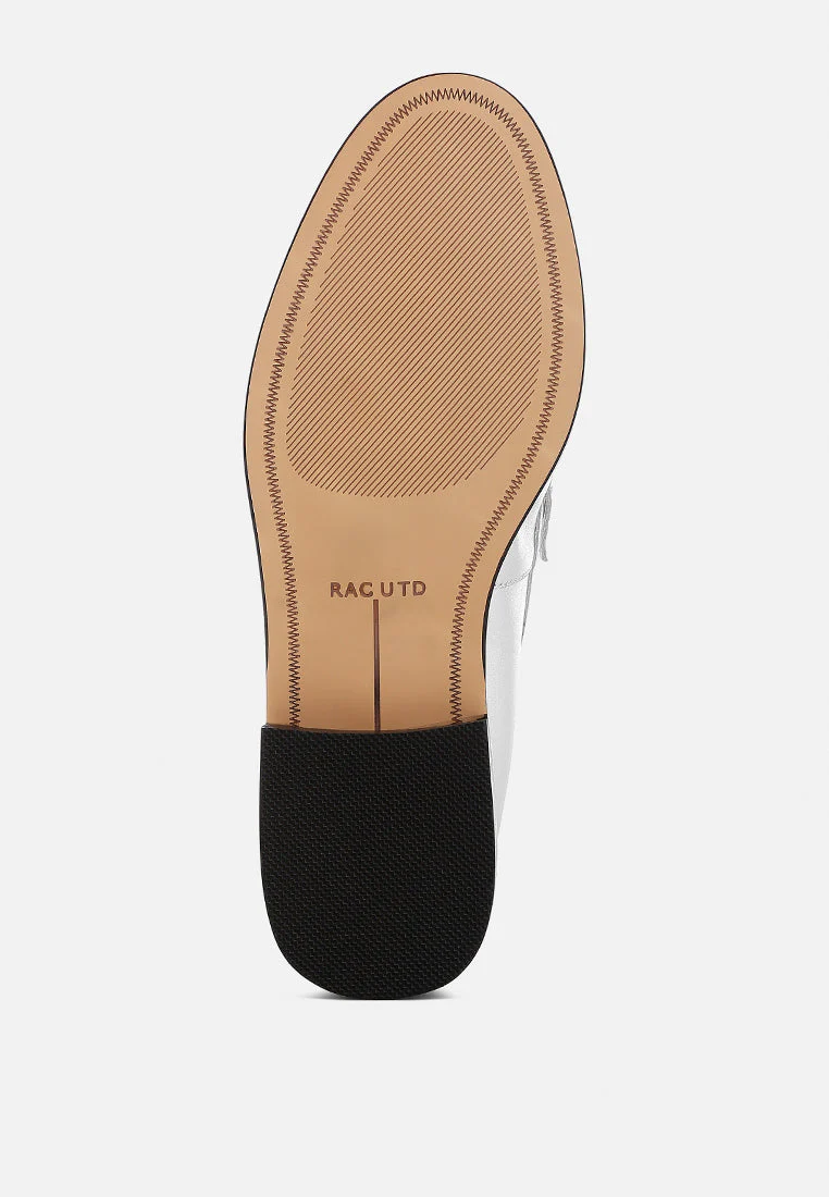 Plavia Genuine Leather Loafers - Image 6