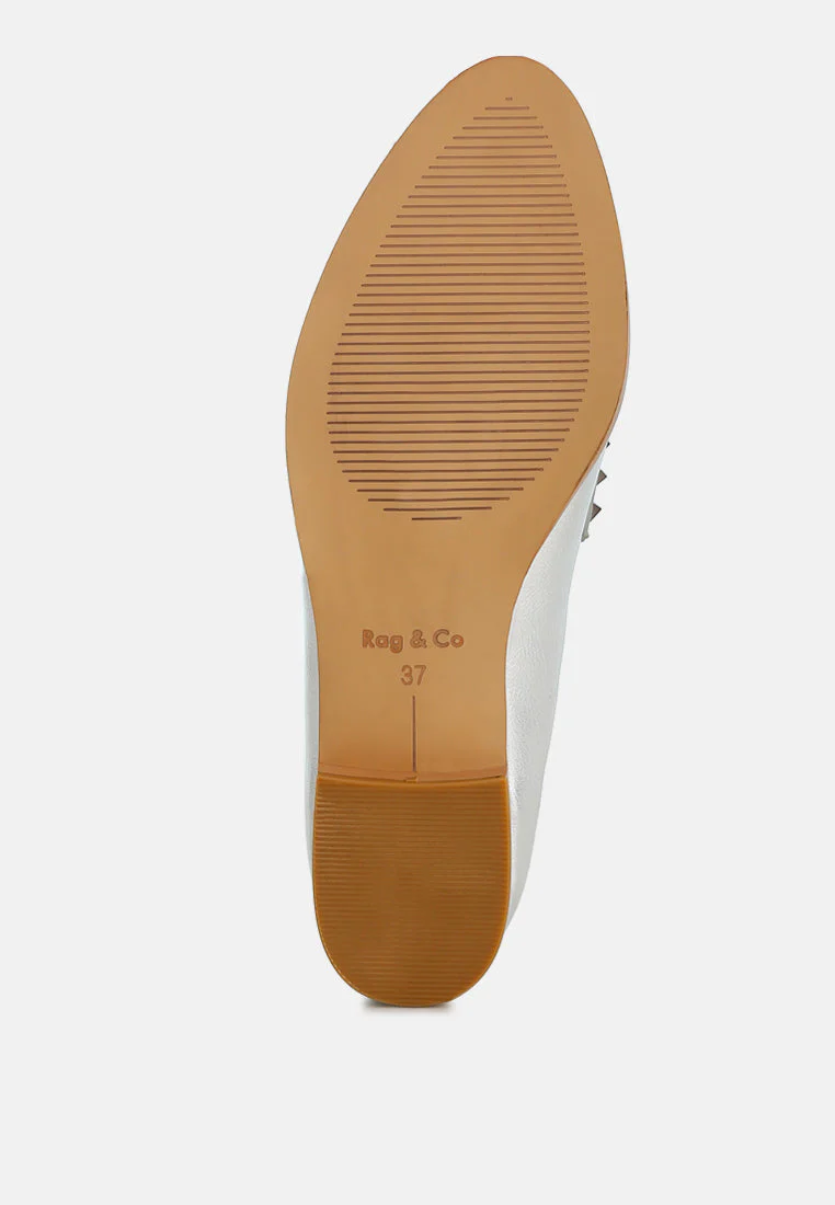 Potania Penny Strap Metallic Loafers - Image 5