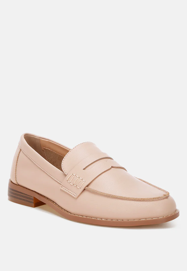 Reiga Low Block Heel Loafers - Image 3