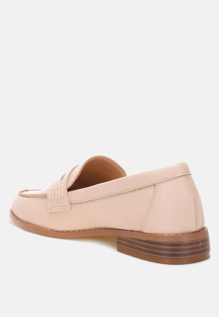 Reiga Low Block Heel Loafers - Image 4