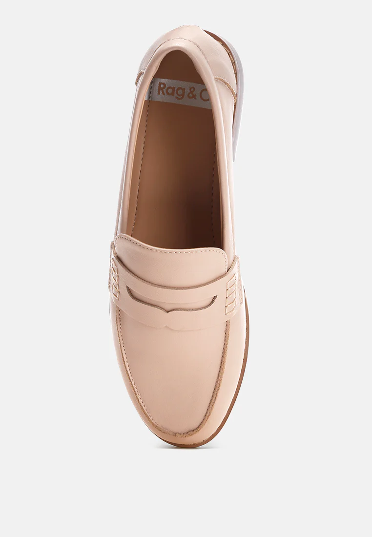 Reiga Low Block Heel Loafers - Image 5