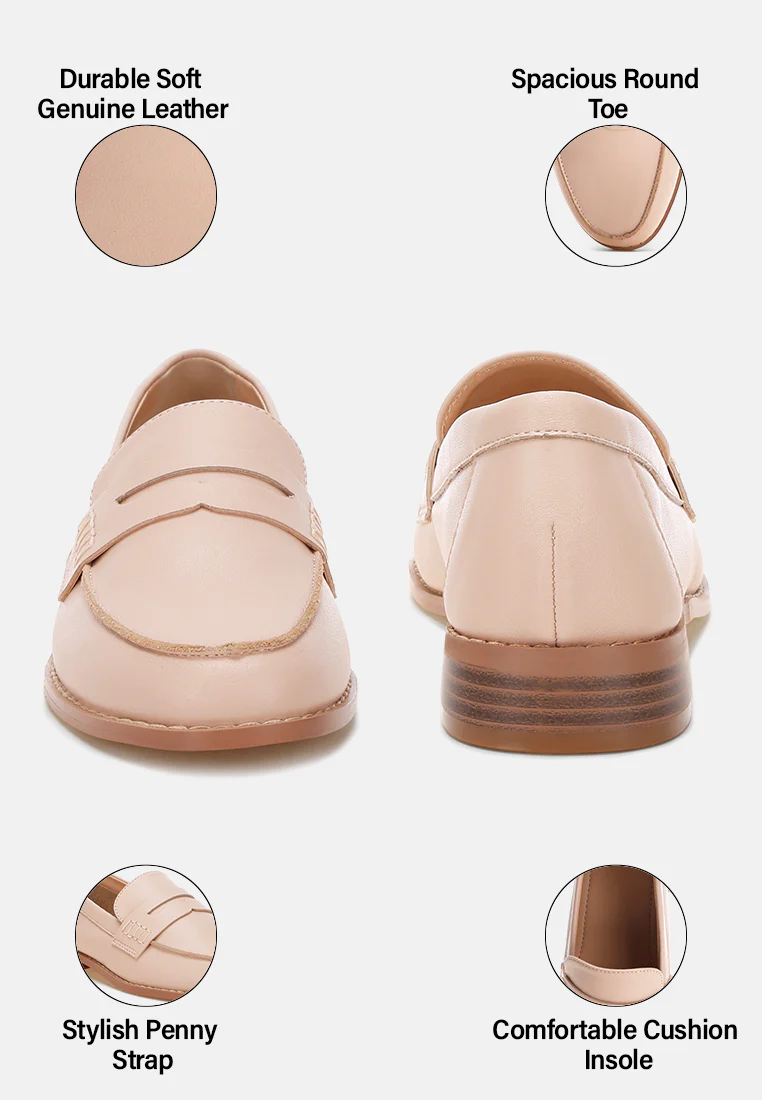 Reiga Low Block Heel Loafers - Image 8