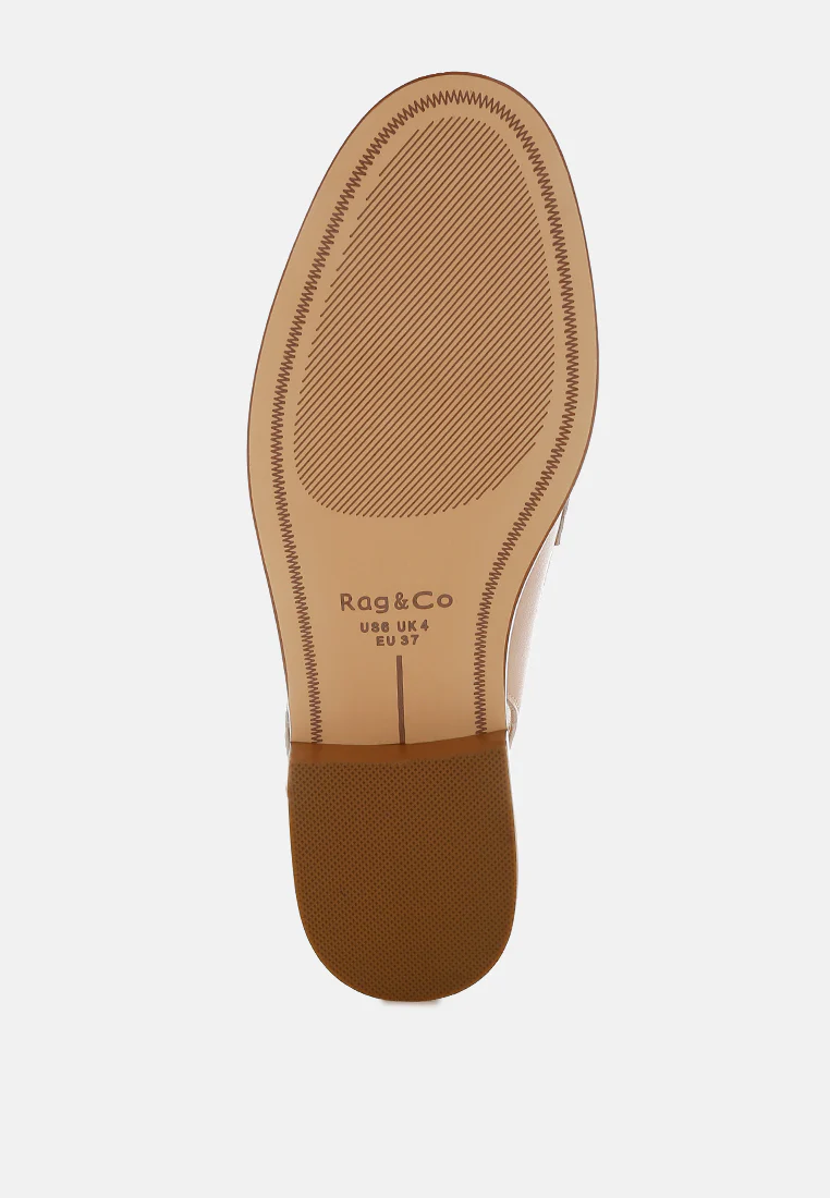 Remykin Braided Penny Strap Loafers - Image 10