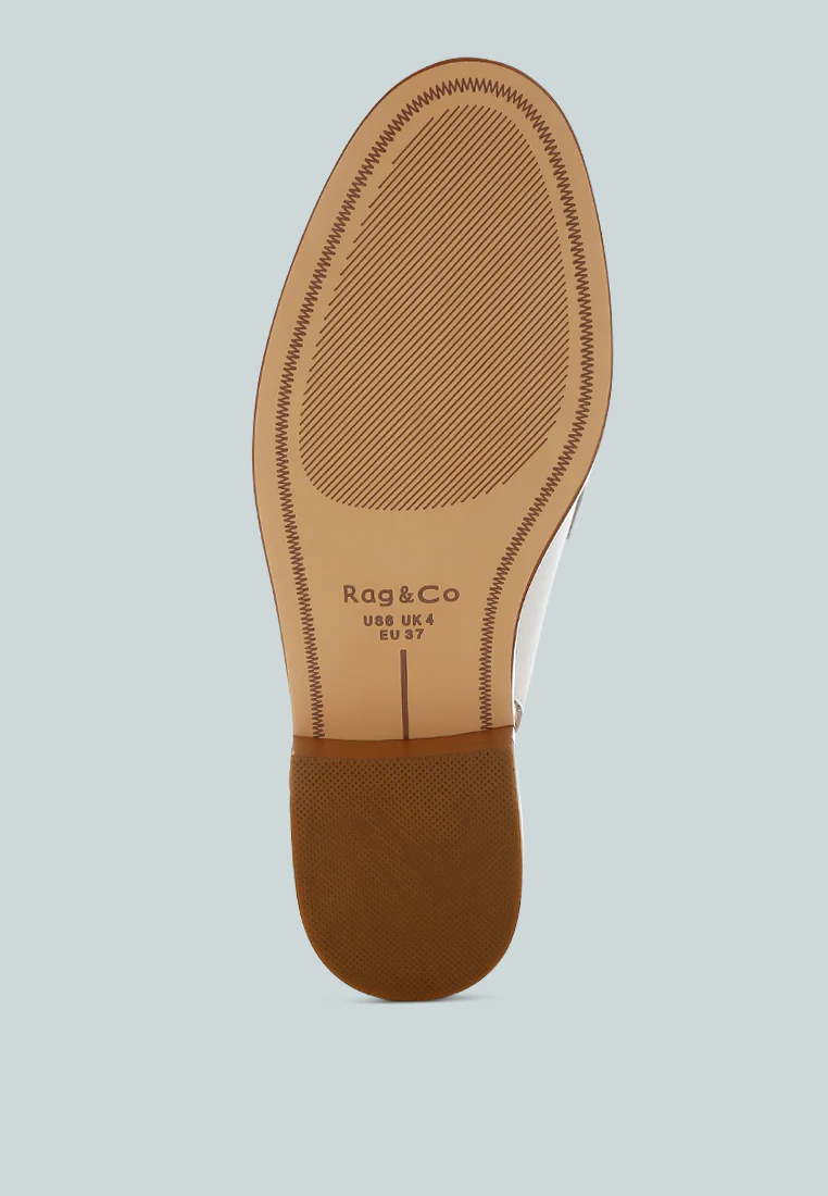 Remykin Braided Penny Strap Loafers - Image 5