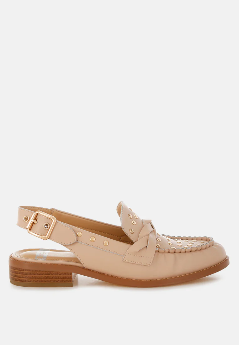 Remykin Braided Penny Strap Loafers - Image 6
