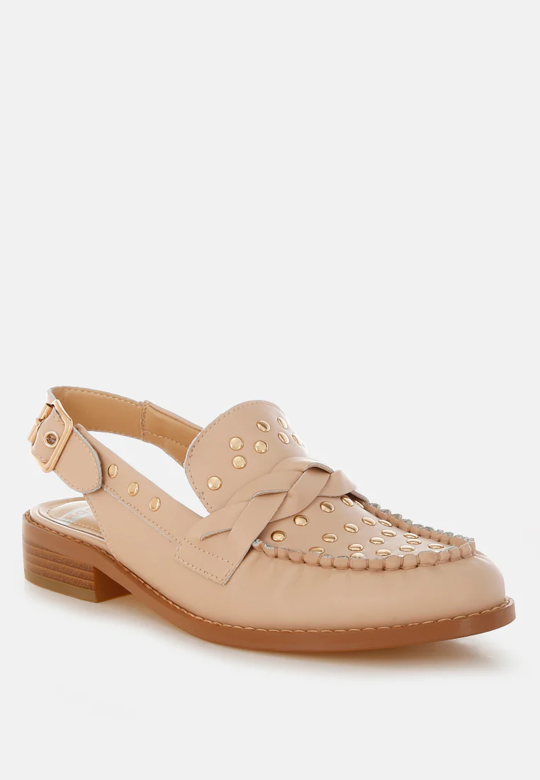 Remykin Braided Penny Strap Loafers - Image 7