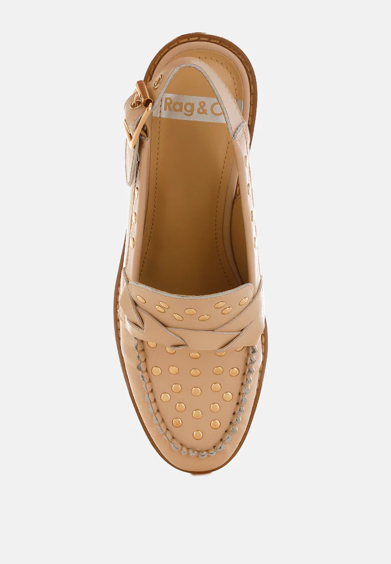 Remykin Braided Penny Strap Loafers - Image 9