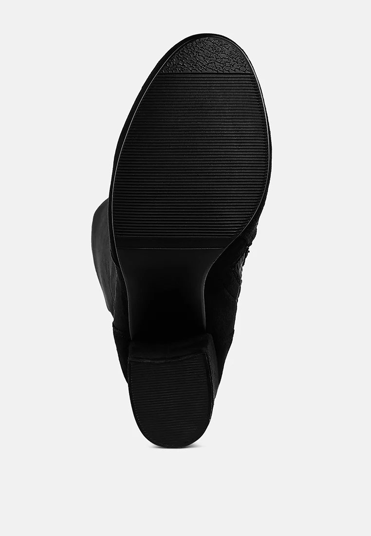 Saloniki Microfiber Calf Boots - Image 10