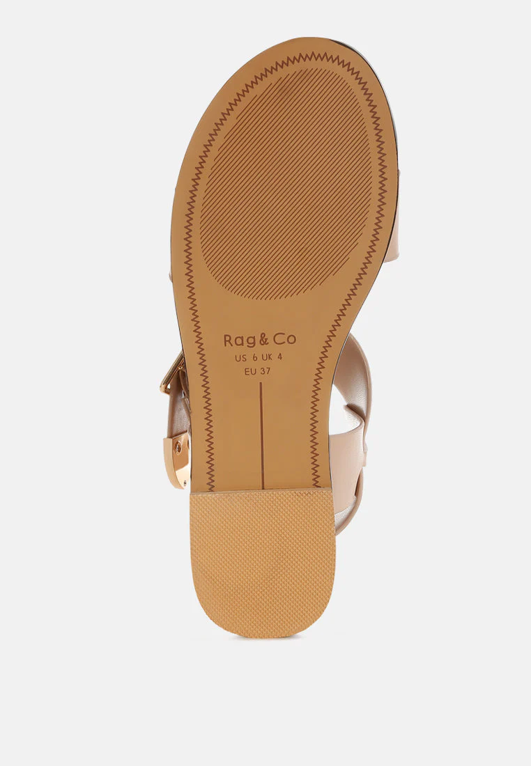 Shayla Gladiator Flat Sandals - Image 11