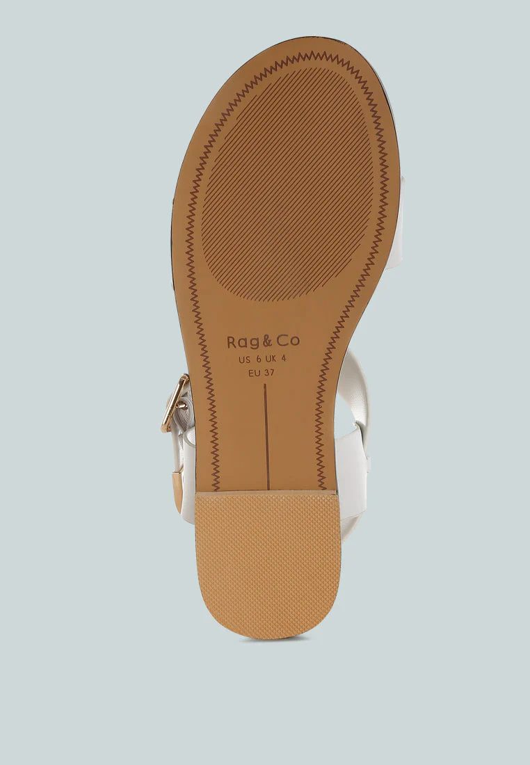 Shayla Gladiator Flat Sandals - Image 6