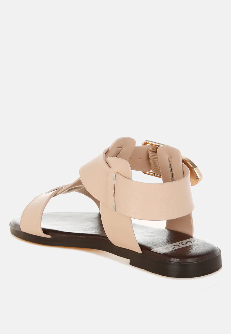 Shayla Gladiator Flat Sandals - Image 9