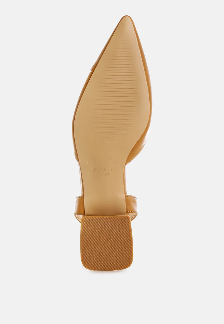 Tijay Soft Real Leather Slingback Sandals - Image 11