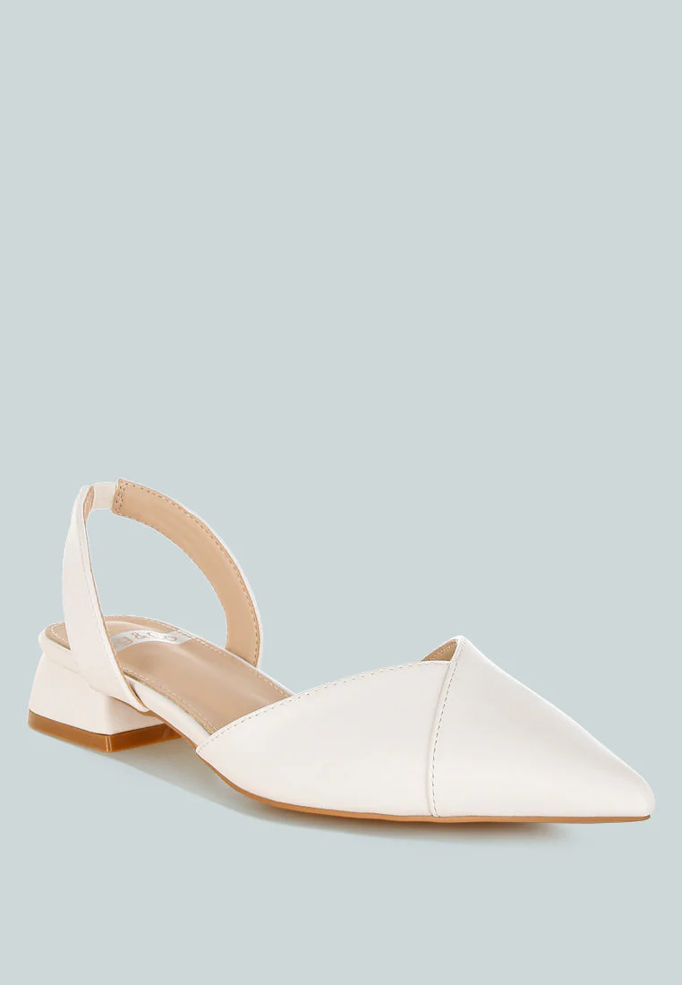 Tijay Soft Real Leather Slingback Sandals - Image 2