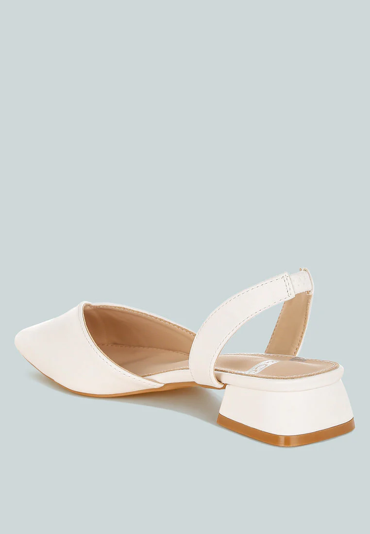 Tijay Soft Real Leather Slingback Sandals - Image 3