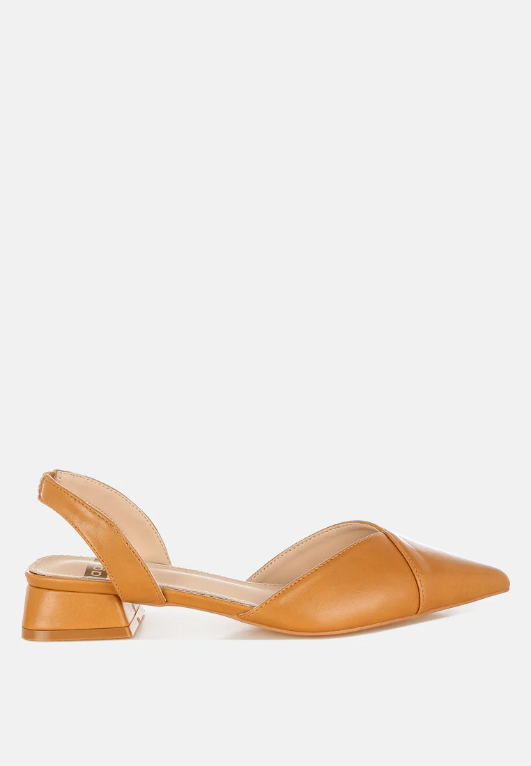 Tijay Soft Real Leather Slingback Sandals - Image 6
