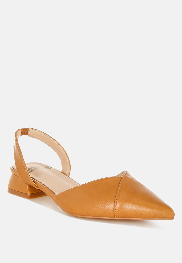 Tijay Soft Real Leather Slingback Sandals - Image 8