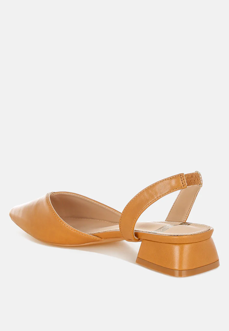 Tijay Soft Real Leather Slingback Sandals - Image 9