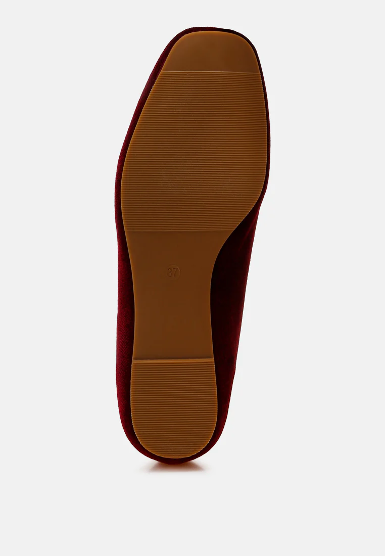 Tromso Iconic Tassel Detail Velvet Loafers - Image 17