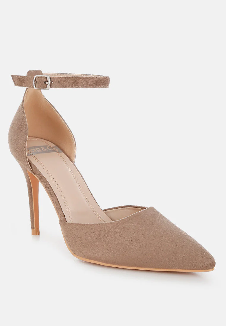 Ushra Microfiber Stiletto Sandals - Image 14