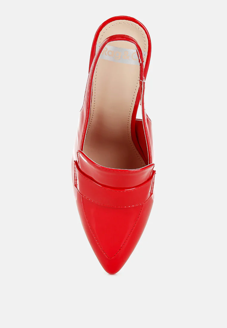 Voisin Slingback Loafer Sandals - Image 10