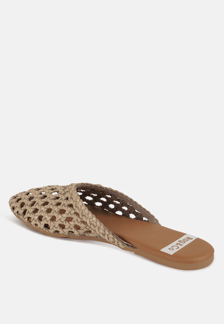 Wendigo Woven Real Leather Mules - Image 10