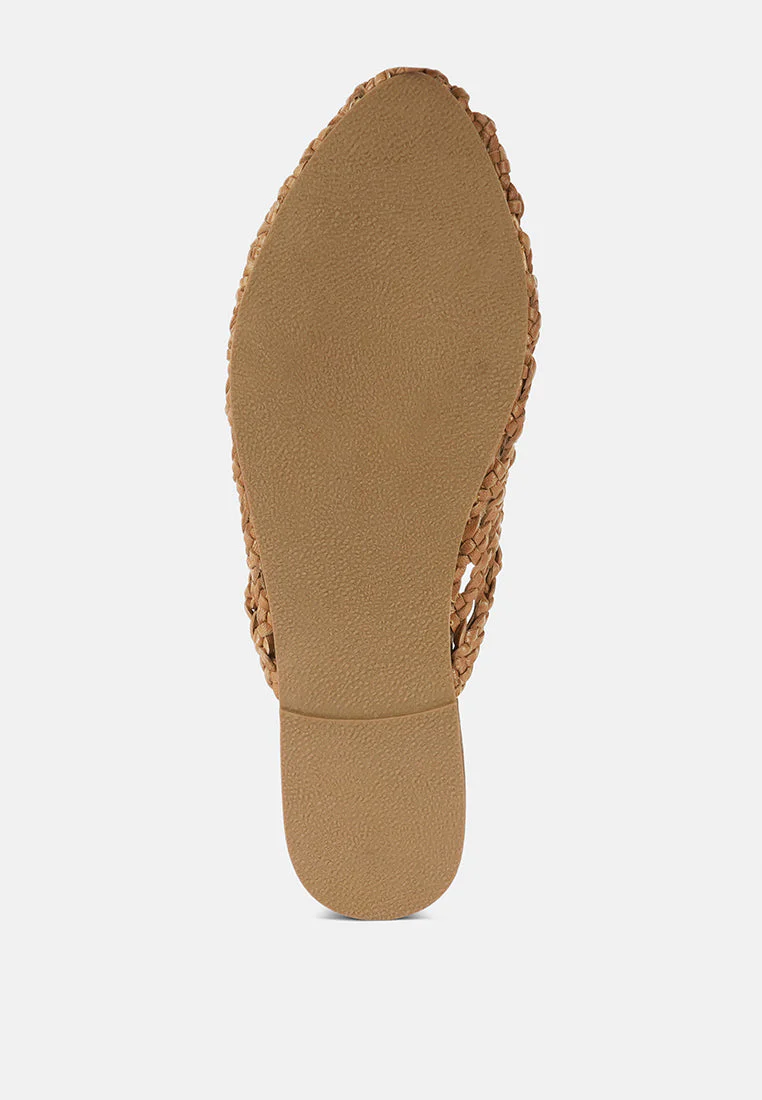 Wendigo Woven Real Leather Mules - Image 18